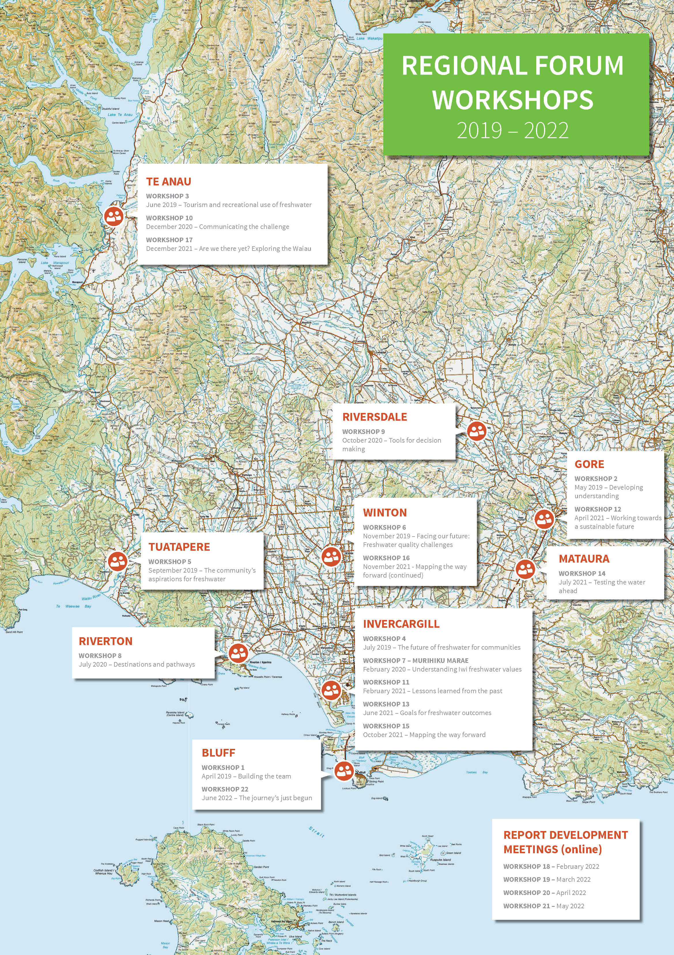 Workshop details map